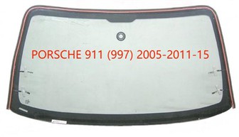 يناسب الزجاج الأمامي لحزم PORSCHE 911 (997) 2005-2011-15-OEM. الجملة والتجزئة