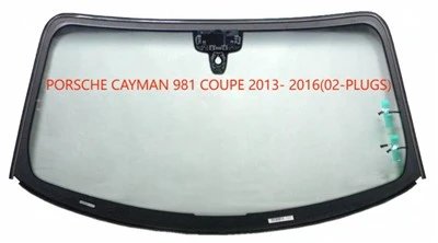 الزجاج الأمامي لسيارة PORSCHE CAYMAN 981 COUPE 2013- 2016 (02-PLUGS) حزمة OEM لتجار التجزئة بالجملة